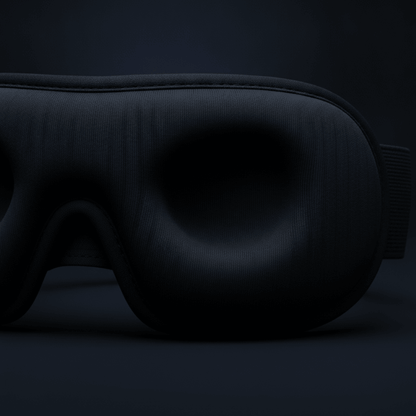 Masque de Nuit Elveio — Noir Absolu 3D