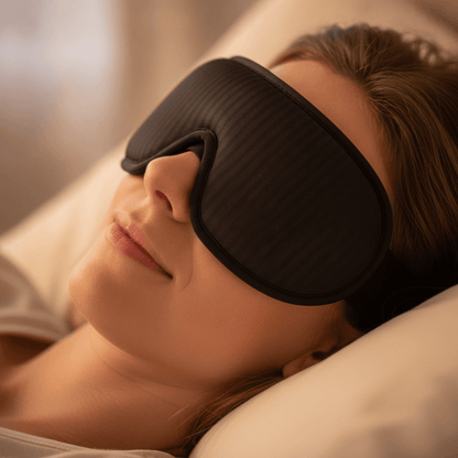 Masque de Nuit Elveio — Noir Absolu 3D